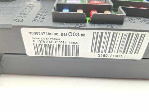 Foto 2ª: Caja Reles Fusibles Citroen C4 EXCLUSIVE 112CV 82KW [9H05] (2011)