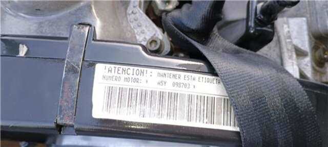 Foto 2ª: Motor Completo Seat Ibiza 1.9 SDI [ASY]