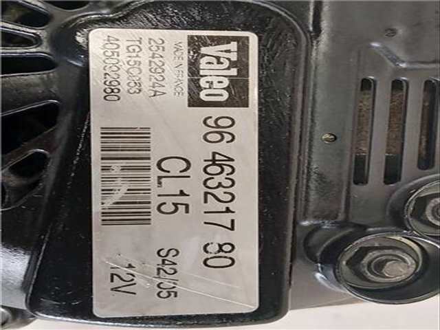 Foto 3ª: Alternador Citroen C5 1.6 HDI RC8HZB) BERLINA 109CV 80KW [9HY (DV6TED4)] (2006)