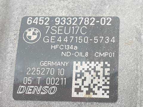 Foto 2ª: Compresor Aire Acondicionado Bmw M4 BASIS [S55B30A]