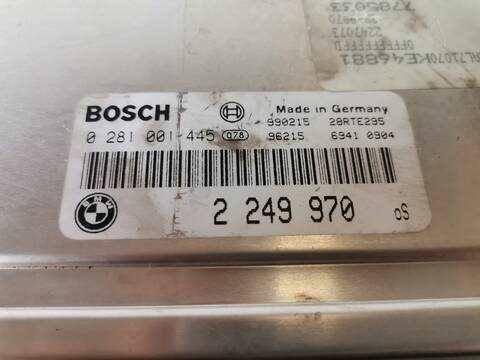 Foto 2ª: Centralita Motor ECU Bmw Serie 3 315 320D 2.0 16V DIESEL CAT 136CV (2003)