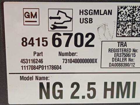 Foto 4ª: Sistema GPS Opel Mokka 1.6 CDTI 4X4 _76) 136CV 100KW [B16DTH] (2017)