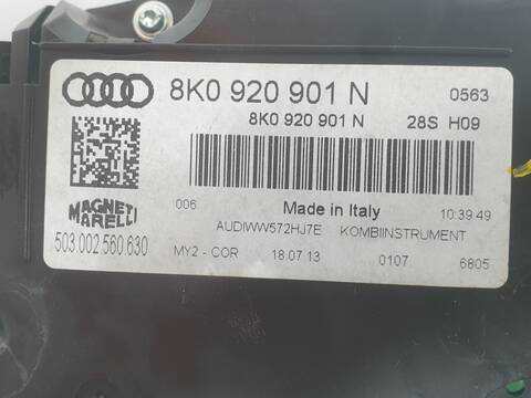 Foto 2ª: Cuadro de Instrumentos Audi A4 2.0 TDI 110KW) (2012)