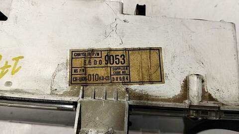 Foto 3ª: Cuadro de Instrumentos Jeep Cherokee 2.1 TD 87CV (1987)
