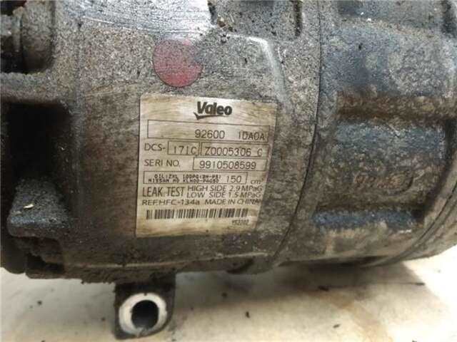 Foto 3ª: Compresor Aire Acondicionado Nissan Qashqai 2.0 DCI A LAS 4 RUEDAS [M9R]