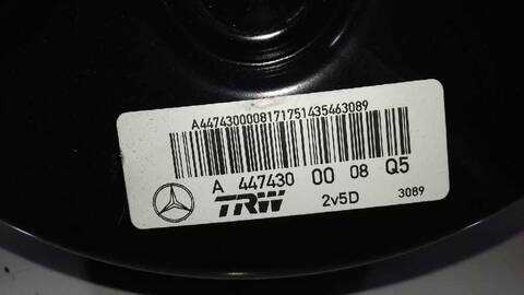 Foto 2ª: Servofreno Mercedes Clase V 200 V 250 CDI/BT 4MATIC 447.813) 190CV 140KW (2014)