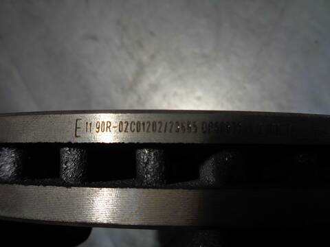 Foto 3ª: Disco Freno Delantero Peugeot 406 SLDT BERLINA 90CV 66KW [D-DHX] (1999)
