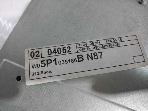 Foto 2ª: Sistema Audio Radio CD Seat Altea FAMILY 105CV [BXE] (2006)