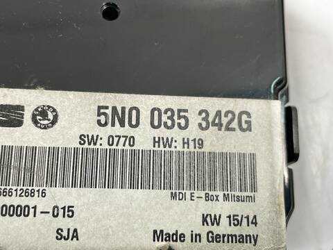Foto 3ª: Centralita Motor ECU Skoda Yeti ACTIVE 105CV [CBZB] (2009)