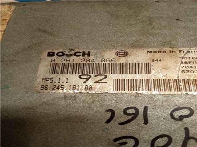 Foto 2ª: Centralita Motor ECU Peugeot 406 2.0 16V [RFN (EW10J4)]