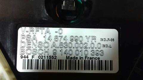 Foto 3ª: Mando Climatizador Fiat Ulysse 2.2 16V JTD CAT 128CV 94KW [4HW] (2006)