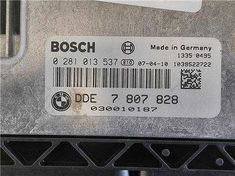 Foto 3ª: Centralita Motor ECU Bmw Serie 1 114 2.0 118D BERLINA 143CV 105KW [N47 D20 A] (2007)