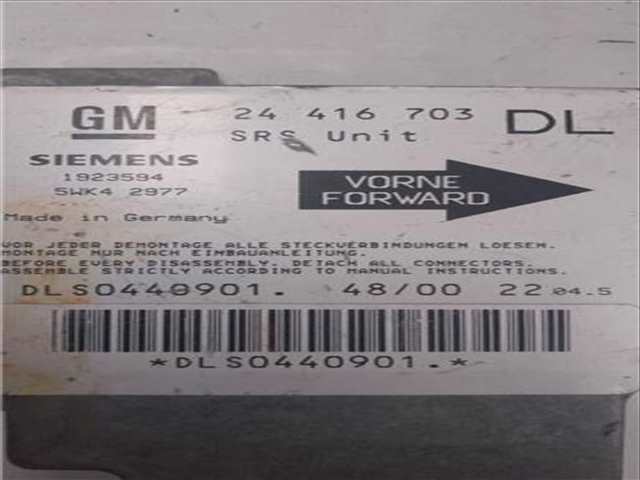 Foto 2ª: Centralita Motor ECU Opel Astra 2.0 CLUB [2 0 LTR. - 74 KW DTI] BERLINA 101CV