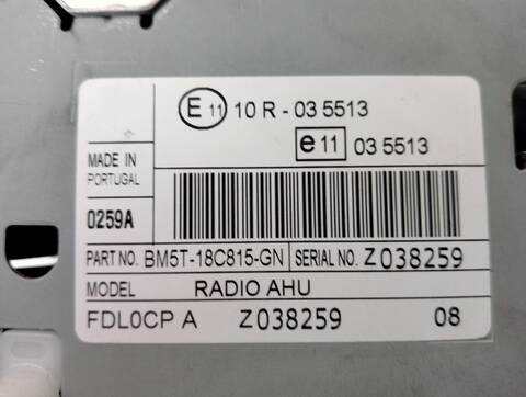 Foto 3ª: Sistema Audio Radio CD Ford Focus EDITION 1 TDCI CAT 116CV (2010)