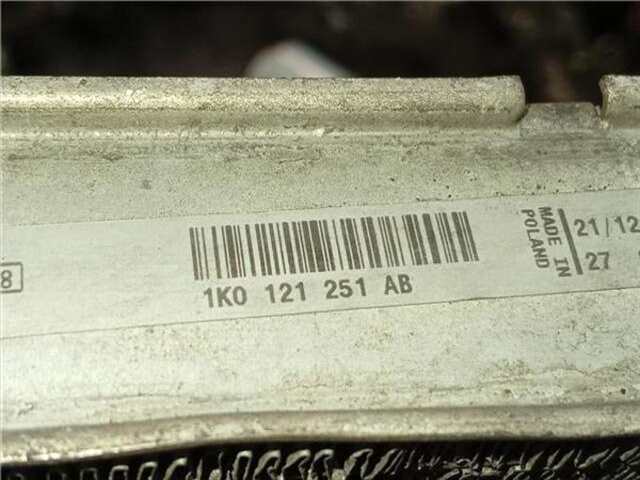 Foto 2ª: Radiador Motor Audi Tt 2.0 TFSI COUPE [2.0 LTR. - 147 KW 16V TFSI] [BWA]