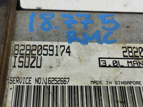 Foto 4ª: Centralita Motor ECU Opel Monterey BASICO 159CV 117KW [4JX1] (1998)