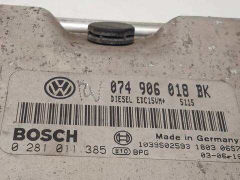 Foto 4ª: Centralita Motor ECU Volkswagen Lt LT 35 CAJA CERRADA - TECHO ELEVADO 109CV 80KW [AVR] (2003)