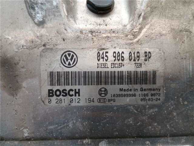 Foto 2ª: Centralita Motor ECU Volkswagen Polo 1.4 MATCH [1.4 LTR. - 51 KW TDI] [BNM]