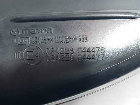 Foto 3ª: Retrovisor Derecho Mazda 3 CENTER-LINE 150CV 110KW [SHY6, SHY4] (2014)