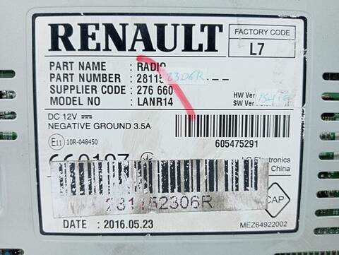 Foto 2ª: Sistema Audio Radio CD Renault Megane 1 TCE ENERGY 132CV (2015)