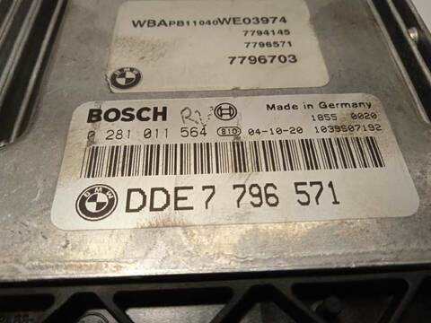 Foto 4ª: Centralita Motor ECU Bmw X3 2.0D 150CV 110KW [204D4] (2005)