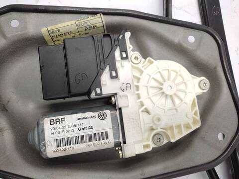 Foto 2ª: Elevalunas Manual Trasero Derecho Volkswagen Golf 1.9 TDI 105CV 77KW [BKC] (2005)