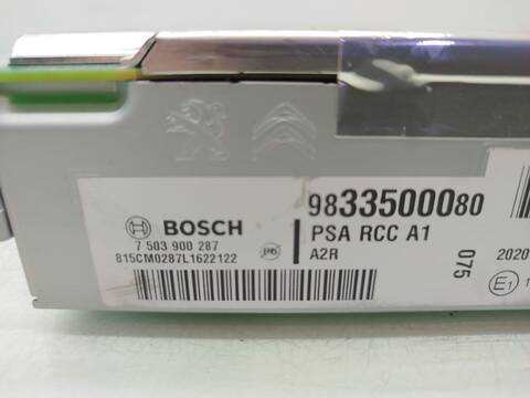Foto 3ª: Sistema Audio Radio CD Peugeot Rifter 1.5 BLUEHDI 130 131CV 96KW [YHZ (DV5RC)] (2020)