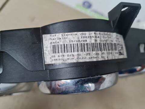 Foto 2ª: Cuadro de Instrumentos Peugeot 207 PREMIUM 109CV 80KW [9HZ (DV6TED4)] (2008)