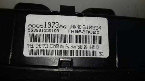 Foto 3ª: Cuadro de Instrumentos Peugeot 308 CONFORT 95CV 70KW [8FS] (2008)