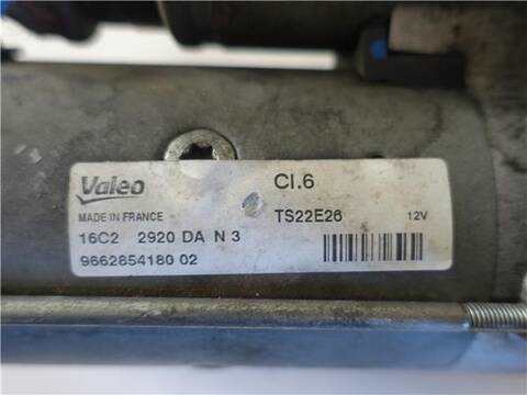 Foto 3ª: Motor de Arranque Peugeot 208 1.6 ACTIVE 92CV 68KW [9H06] (2012)