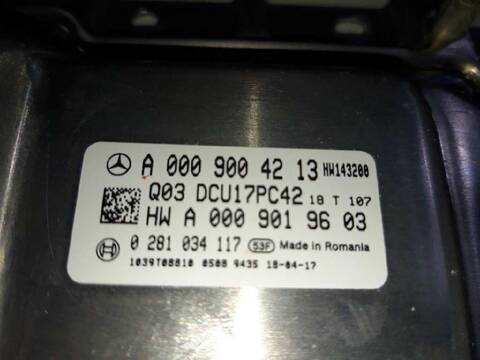 Foto 3ª: Centralita Motor ECU Mercedes Vito 114/116 CDI 119 CDI/BT EXTRALANG 447.705) 136CV 100KW (2014)