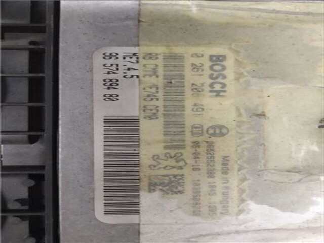 Foto 3ª: Centralita Motor ECU Citroen C4 1.6 EXCLUSIVE [1.6 LTR. - 80 KW 16V CAT (NFU - TU5JP4)]