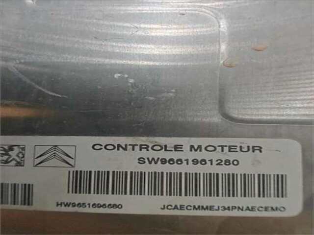 Centralita Motor ECU Citroen C3 1.1 AUDACE [1.1 LTR. - 44 KW]