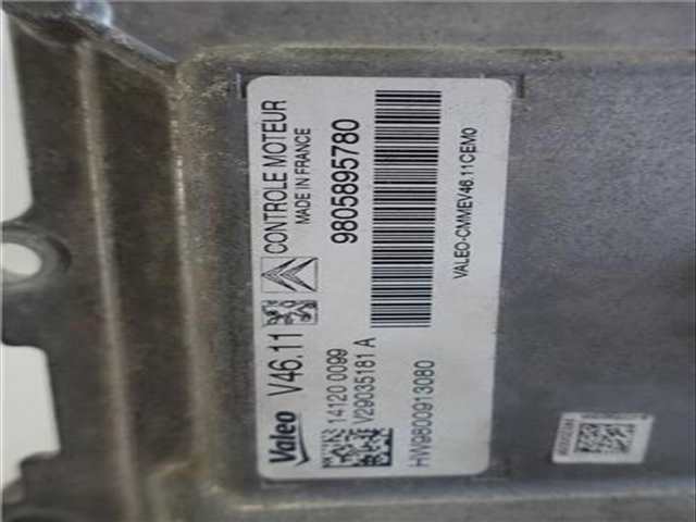 Foto 3ª: Centralita Motor ECU Citroen C3 1.0 ATTRACTION 68CV 50KW [ZM01] (2014)