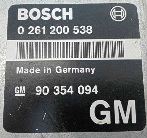 Foto 3ª: Centralita Motor ECU Opel Astra 2.0 CAT 150CV (1991)
