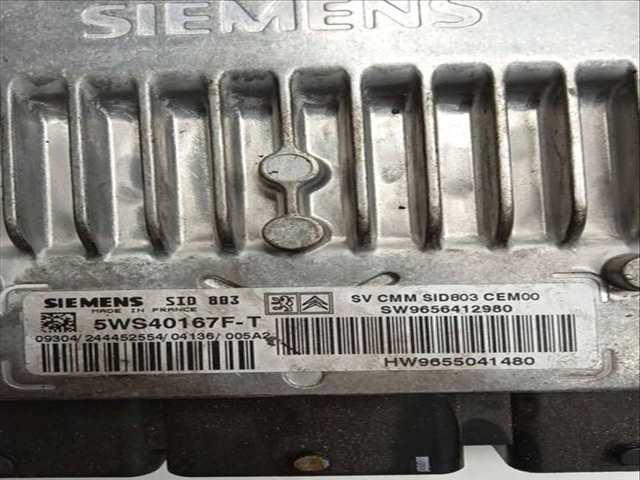 Foto 2ª: Centralita Motor ECU Peugeot 407 VERSION INDEFINIDA (2004)