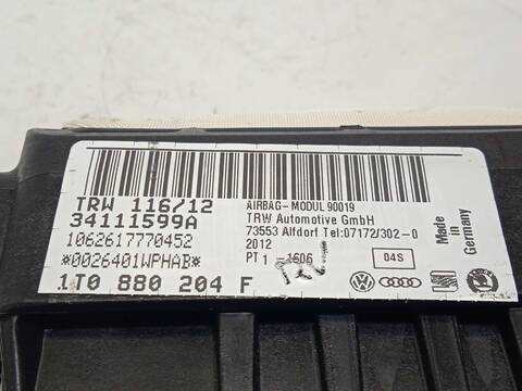 Foto 4ª: Airbag Delantero Derecho Volkswagen Touran ADVANCE 105CV 77KW [CAYC] (2012)