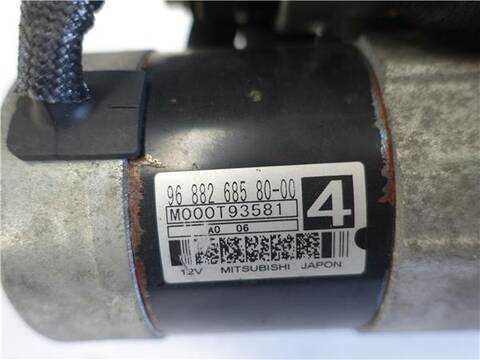 Foto 3ª: Motor de Arranque Citroen C4 1.6 HDI BERLINA 90CV 66KW [9HX (DV6ATED4)] (2010)