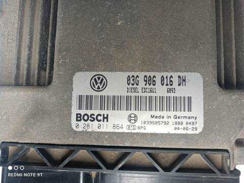 Foto 3ª: Centralita Motor ECU Seat Altea ERENCE 105CV 77KW (2005)