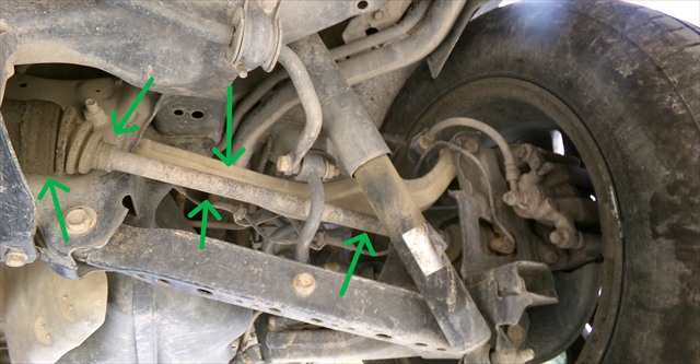 Transmision Trasera Derecha Nissan X-Trail 2.0 D 2001-2014
