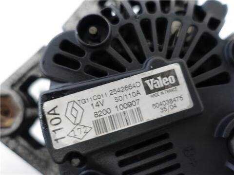 Foto 3ª: Alternador Renault Scenic 1.5 DCI JM02 JM13) 101CV 74KW JM) [K9K 728] (2005)
