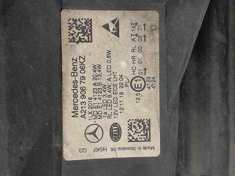 Foto 1ª: Faro Izquierdo Mercedes Clase E 220 W213 194CV 143KW [OM654.920 654.920 OM.654]