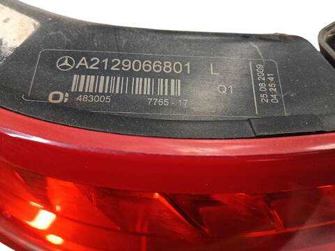 Foto 3ª: Piloto Trasero Izquierdo Mercedes Clase E 180 E 220 CDI - BLUETEC 212.001 212.002) 170CV (2009)