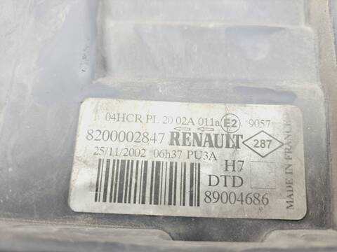 Foto 2ª: Faro Derecho Renault Laguna AUTHENTIQUE 107CV 79KW [K4M D7] (2002)