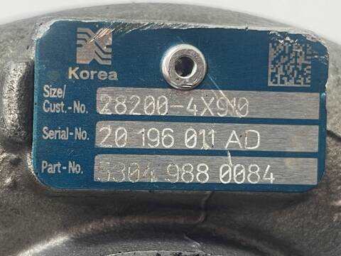 Foto 3ª: Turbocompresor Kia Carnival J3 (2007)