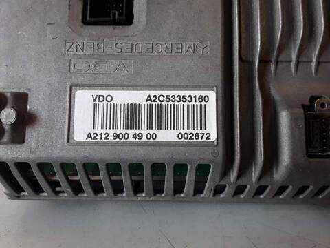 Foto 3ª: Pantalla Multifuncion Mercedes Clase E 180 VERSION INDEFINIDA (2009)