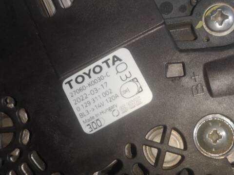 Alternador Toyota Yaris M15A