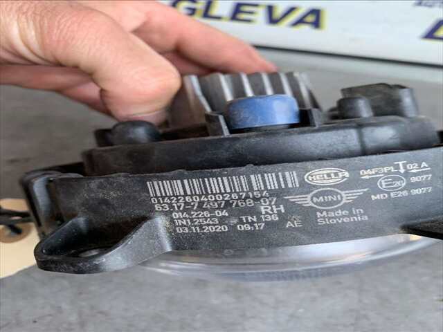 Foto 3ª: Faro Antiniebla Delantero Derecho Mini Mini 1.5 COOPERTURBO 136CV 0CV [B38A15F] (2020)