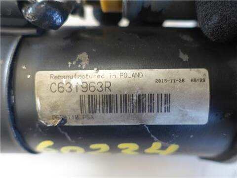 Foto 3ª: Motor de Arranque Citroen C4 1.6 HDI BERLINA 90CV 66KW [9HX (DV6ATED4)] (2005)