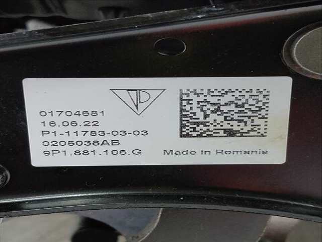 Asiento Delantero Derecho Porsche 718 2.5 257 KW [350 CV] 350 CV